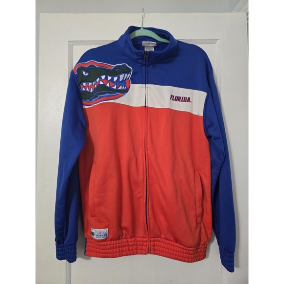 VTG Florida Gators Front Zip Jacket Section 101 Mens Size Medium Y2K Vintage - Picture 1 of 8